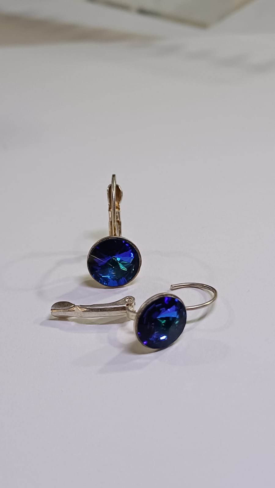 Aros Plata 925 + Cristal Swarovsky Livianos