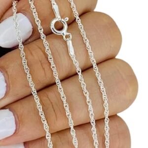 Cadena tourbillon  Plata 925