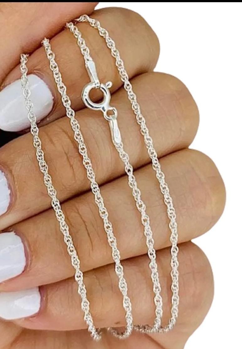 Cadena tourbillon  Plata 925