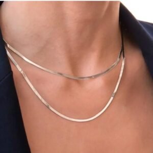 Gargantillas en cinta de Plata 925