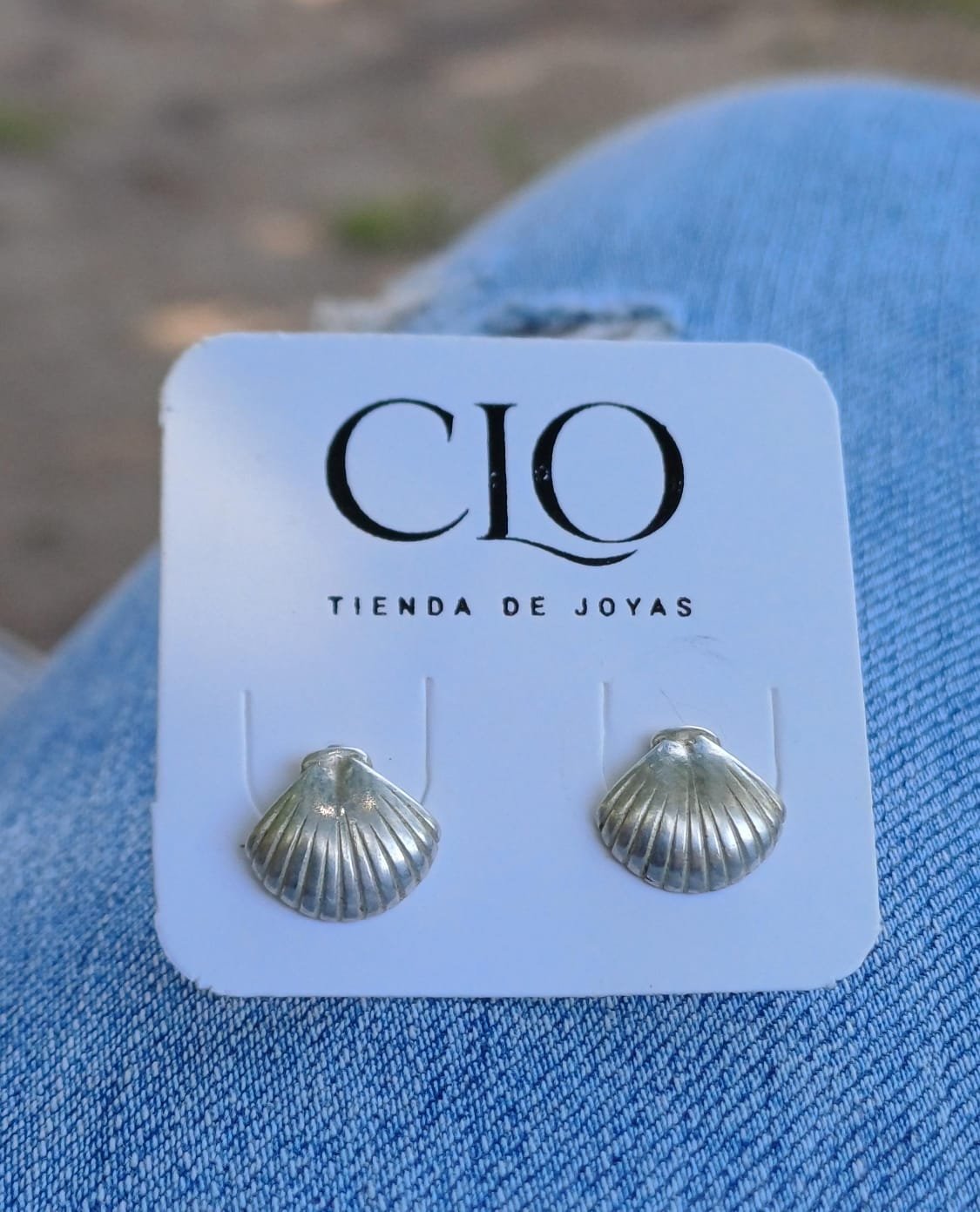 Aros Pasantes Plata 925 Ostras